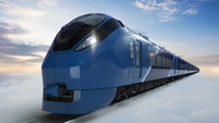 An image of the overnight express train that JR East will start operating in spring 2027. (Courtesy of JR East)