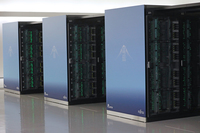 Supercomputer Fugaku in Kobe