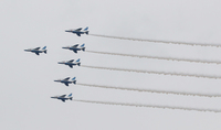 The Blue Impulse aerobatic team of Japan's Air Self-Defense Force (File photo)
